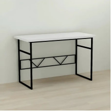 Письмовий стіл Ferrum-decor Раян 76x140x60 чорний ДСП Біле 32мм (FRD-103696)
