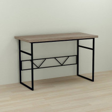 Письмовий стіл Ferrum-decor Раян 76x120x60 чорний ДСП Дуб Сонома Трюфель 32мм (FRD-103688)