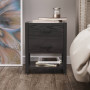 Тумба універсальна Ferrum-decor Вів'єн 2/1 50x41x40 чорний ДСП Сосна Кембра 16мм (FRD-104175) - фото 1