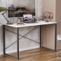 Письменный стол Ferrum-decor Серии Конект 75x120x600 черный ДСП Белое 16мм (FRD-104201) - фото 1
