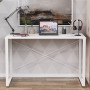 Письмовий стіл Ferrum-decor Серії Конект 75x120x600 білий ДСП Біле 16мм (FRD-104207) - фото 1