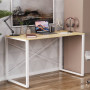 Письменный стол Ferrum-decor Серии Конект 75x120x600 белый ДСП Дуб Артизан 16мм (FRD-104209) - фото 1