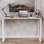 Письменный стол Ferrum-decor Серии Конект 75x120x600 белый ДСП Дуб Сонома 16мм (FRD-104210) - фото 1
