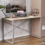 Письмовий стіл Ferrum-decor Серії Конект 75x120x600 сірий ДСП Дуб Сонома 16мм (FRD-104216) - фото 1