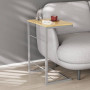 Столик приставной Терри Ferrum-decor 650x440x330 Серый металл ДСП Дуб Артизан 16 мм (FRD-104667) - фото 1