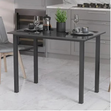 Стол универсальный Knap Ferrum-decor 750x1400x700 Черный металл ДСП Сосна Кембра 16 мм (FRD-106385)