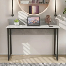 Стол письменный Скай Ferrum-decor 75x120x70 Черный металл ДСП Бетон 16 мм (FRD-106675)