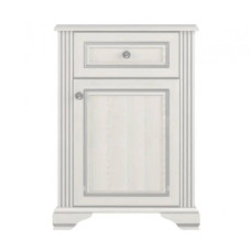 Комод в гостиную Гербор Уайт 1D1S (телескопы) Ясень снежный/Сосная серебряная (GRB-1117)