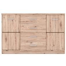 Комод в гостиную Гербор Шанталь KOM2D4S Дуб санремо светлый (GRB-1171)