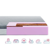 Матрац ортопедичний Highfoam Bellagio Primo безпружинний 80x190 см (EVR-5882)