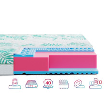 Матрас ортопедический Highfoam Keiko Noa 90х200 см беспружинный (EVR-5797)