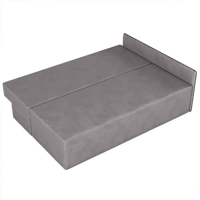 Угловой диван ортопедический iSmart MORRO Maxi еврокнижка 205x149 см (матрас Silver) серый Laura 2 (ISM-051363)