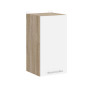 Кухонный модуль верхний Эверест Эко 300 дуб сонома/нимфея альба (белый) 30х30х58 см (EVR-071034) - фото 1