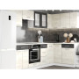 Кухня модульна кутова Еверест Еко набір №2 крафт білий/графіт 2,6 м стільниця Скай (EVR-071055) - фото 2