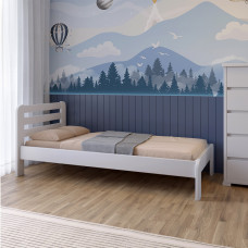 Кровать детская Mebigrand Ливия Белый (RAL9003) 70х190 см (MBG-2669)