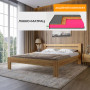 Комплект кровать односпальная Бавария и Матрас Koala Oasis 90х200 см (MBG-14708-ISM-051395) - фото 1