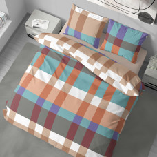Комплект постельного белья Поплин LeLIT L-2040 Евро (LLT-111113)