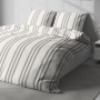 Постільна білизна LeLIT, Полісатин, Молочний з сірим, Двоспальний P-0161 - фото 6