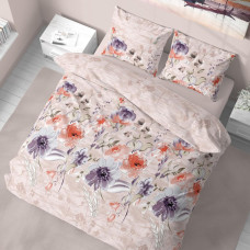 Комплект постельного белья Поплин LeLIT L-2044 Евро (LLT-111111)