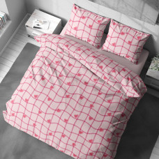 Комплект постельного белья Полисатин LeLIT Р-0209 Евро (LLT-111069)