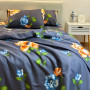 Постільна білизна LeLIT, Полікотон, Темно-Синій, Сімейний, P-0121 - фото 6