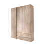 Шкаф трехдверный Эверест ШЛ-3 Лайт Дуб сонома (EVR-4677) - фото 2