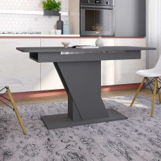 Обідній стіл розкладний LION Грейс Антрацит (LION-045001) ТОП