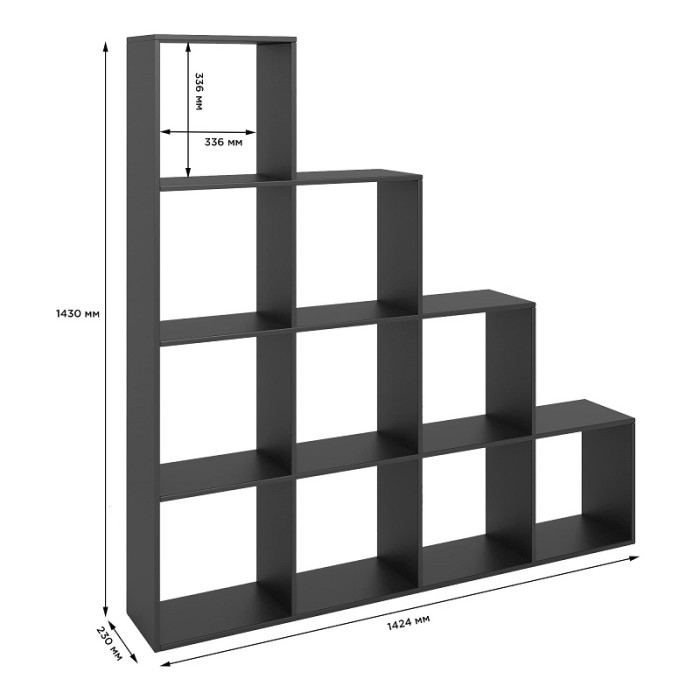 Стелаж М-ЗОН Джеко 1420 Німфея Альба (MZN-031004)