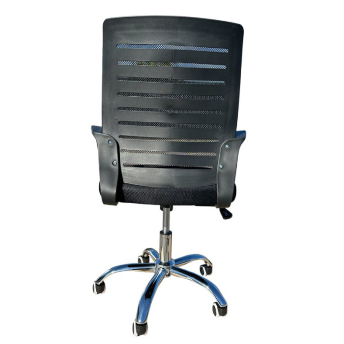 Крісло комп'ютерне з підлокітниками Perfect Home OC-618 Чорний (PFH-092055)