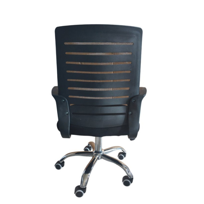 Крісло комп'ютерне з підлокітниками Perfect Home OC-618 Чорний (PFH-092055)