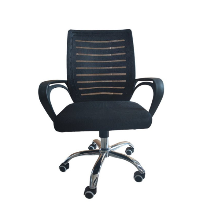 Крісло комп'ютерне з підлокітниками Perfect Home OC-618 Чорний (PFH-092055)