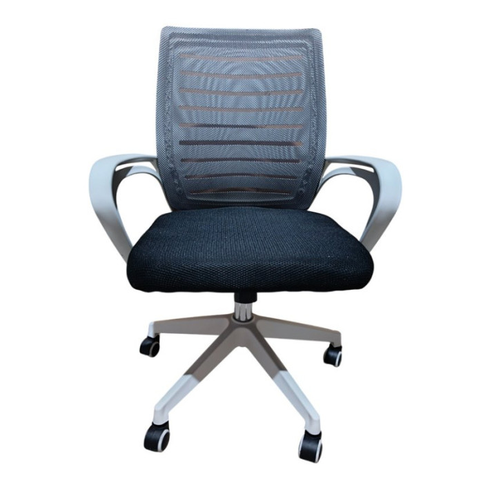 Кресло компьютерное с подлокотниками Perfect Home OC - 618w Серый (PFH - 092056)