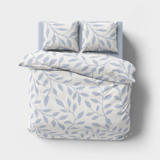 Комплект постільної білизни Полісатин LeLIT Р-0217 Євро (LLT-111337)