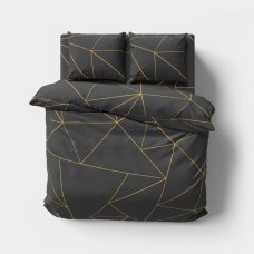 Комплект постельного белья Полисатин LeLIT Р-0221 Семейная (LLT-111398)