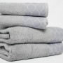 Махровий рушник 460гр Сірий 50/90 (LLT-111480) - фото 4