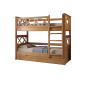 Двоярусне дитяче ліжко Mebigrand Мальта Вільха 80х200 см з ящиками (MBG-15033) - фото 2