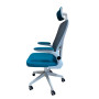 Крісло обертове комп'ютерне/дитяче OC-8970W Perfect Home Україна Сірий/блакитний (PFH-092061) - фото 8