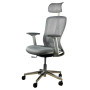 Кресло компьютерное HQOC-23A-G Perfect Home Серый (PFH-092090) - фото 2
