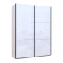 Шкаф купе Doros G-Caiser Кашемир/Белый 2 Скла 3 части 180х60х240 (42005325) (DRS-012241) - фото 2