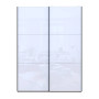 Шкаф купе Doros G-Caiser Кашемир/Белый 2 Скла 3 части 180х60х240 (42005325) (DRS-012241) - фото 4