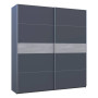 Шкаф купе Doros G-Caiser Антрацит / Антрацит вставка Бетон 2 ДСП / 5 части 220х60х240 (42005419) (DRS-012251) - фото 2