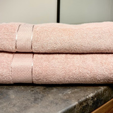 Махровий рушник LeLIT 400г Рожевий 50/90 8075 (LLT-111433)