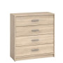 Комод в спальню Гербор Непо KOM4S Дуб сонома (GRB-1143) - фото 2