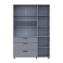 Шафа для одягу Doros Торн Сірий 3 ДСП/3Ш (полиці) 135х51.6х200 (DRS-012064) - фото 8