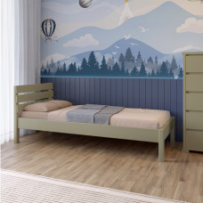 Дитяче ліжко Mebigrand Бостон Оливковий (RAL1020) 70х190 см (MBG-15858)