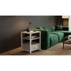 Тумба універсальна Ferrum-decor Вів'єн 1/1 50x41x40 білий ДСП Кашемір 16 мм (FRD-107812)