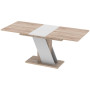 Стол раздвижной Неман ТЭЧ Дуб сонома/Белый (NEM-121068) - фото 9