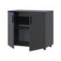 Комод Doros Торн Антрацит 2 ДСП 90х51.6х80 (DRS-012086) - фото 7