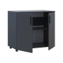 Комод Doros Торн Антрацит 2 ДСП 90х51.6х80 (DRS-012086) - фото 9