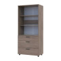 Шафа для одягу Doros Торн Кремона Канноло 2 ДСП/3Ш (полиці) 90х51.6х200 (DRS-012016) - фото 4